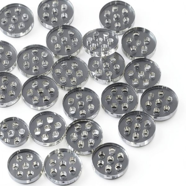 Elandy Glass Bead Filters 8mm 7 Hole Borosilicate Lab-6