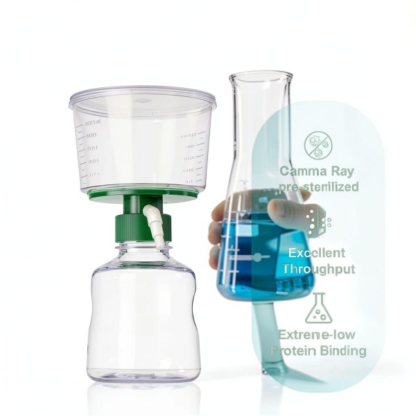 BIOLOGIX Lab Bottletop Filters CA PES Membrane Sterile-3