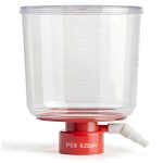 Globe Scientific Bottle Top Filters PES Membrane Lab-0