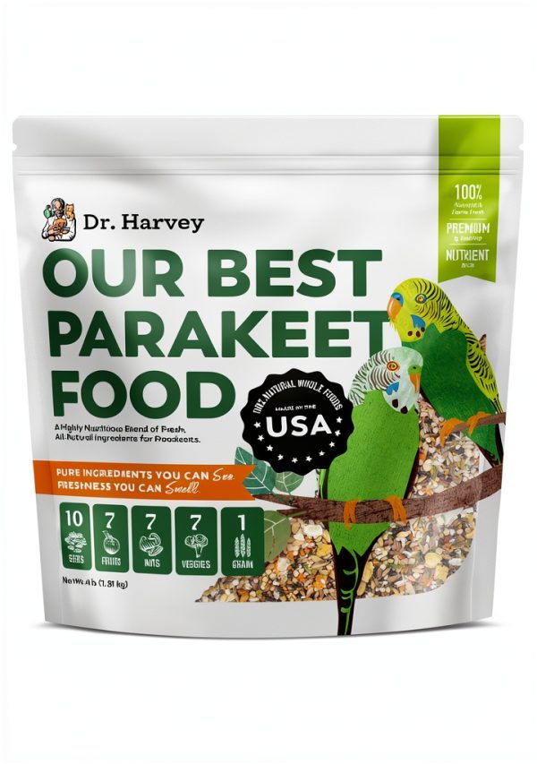Healthy Formulations Parakeet Food Natural Nutrition Bird-0