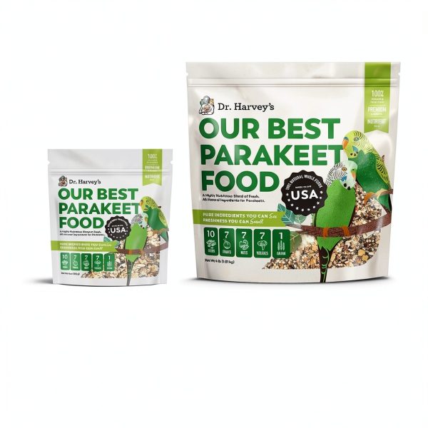 Healthy Formulations Parakeet Food Natural Nutrition Bird-1