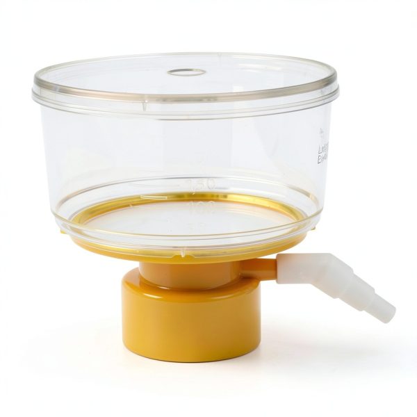 CELLTREAT Bottle Top Filter PES Membrane Angled Hose Barb-0