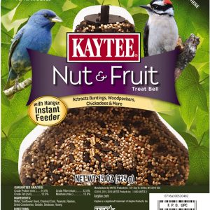 Kaytee Nut Fruit Seed Treat Bell Bird Feeder Supplies-0