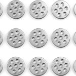 Elandy Glass Bead Filters 8mm 7 Hole Borosilicate Lab-0