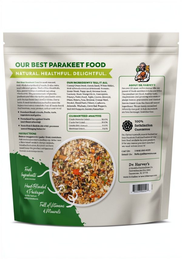 Healthy Formulations Parakeet Food Natural Nutrition Bird-6