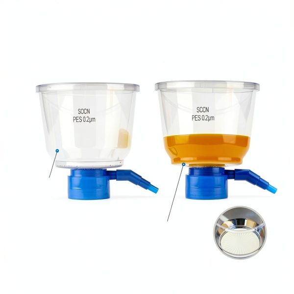 COBETTER Bottle Top Filters PES PVDF Lab Filtration-2