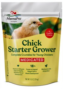 Manna Pro Medicated Chick Starter Grower Bird Feed-0