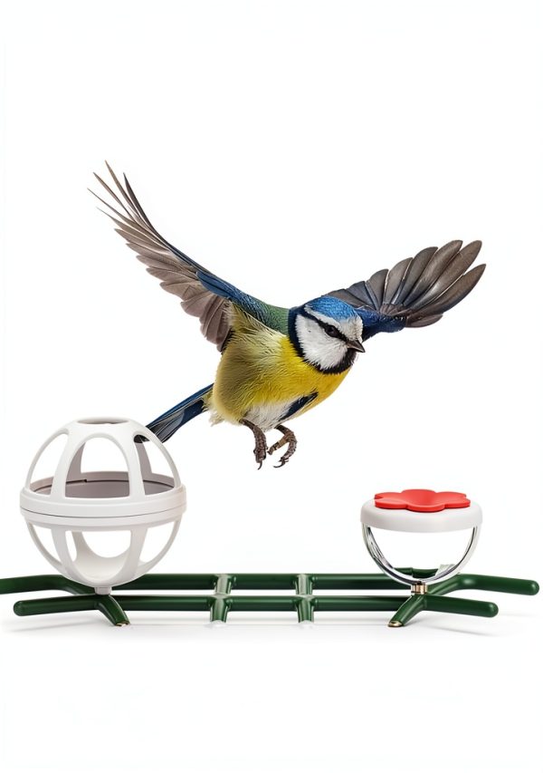 Solar Bird Feeder Camera PEEIPM Plastic Mount-1