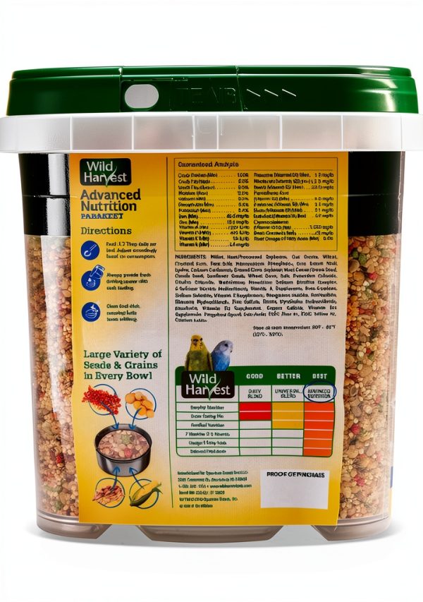 Parakeet Seed Blend by Wild Harvest Pet Supplies-1