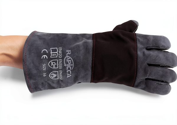 RAPICCA Leather Animal Handling Gloves for Pet Owners-6