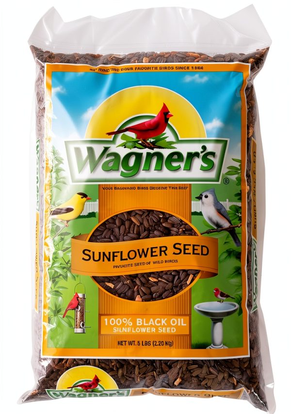 Wagner's Sunflower Bird Seed 52023 Thin Shelled High Energy Mix-0