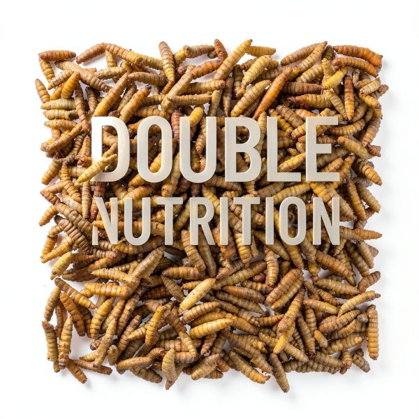 Joyprotyn Dried Black Soldier Fly Larvae 5LB High Calcium Protein Feed-2