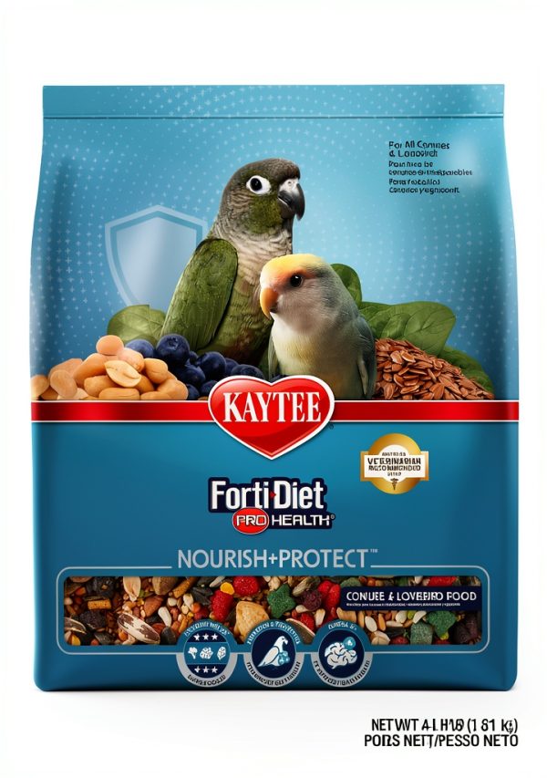 Kaytee Forti-Diet Pro Health Conure & Lovebird Food Seed Mix-0