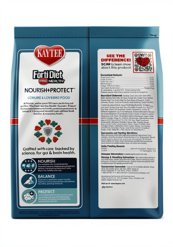 Kaytee Forti-Diet Pro Health Conure & Lovebird Food Seed Mix-11