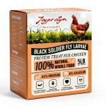 Joyprotyn Dried Black Soldier Fly Larvae 5LB High Calcium Protein Feed-0