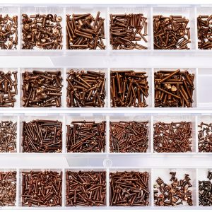 Mini Skater 23 Size Nickel Plating Tiny Eyeglass Screws Kit 1650pcs-0