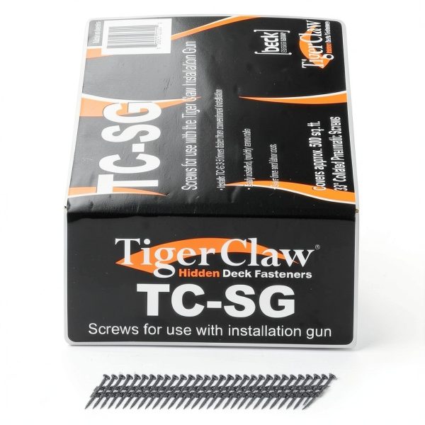Tiger Claw Coated Steel Pneumatic Screws – 930 pcs – TC-SG-0