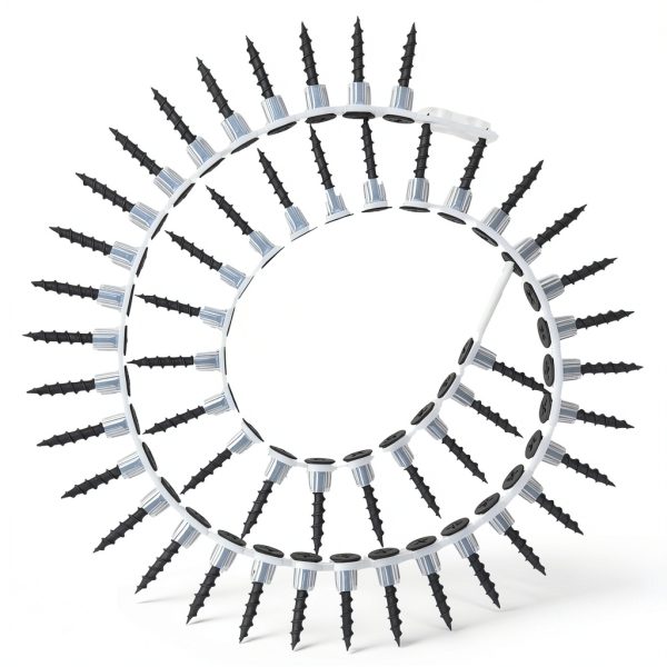 Plastic Chain Belt Drywall Screws 1000pcs #6 * 1-5/8 Drywall to Wood Collated Screw-6