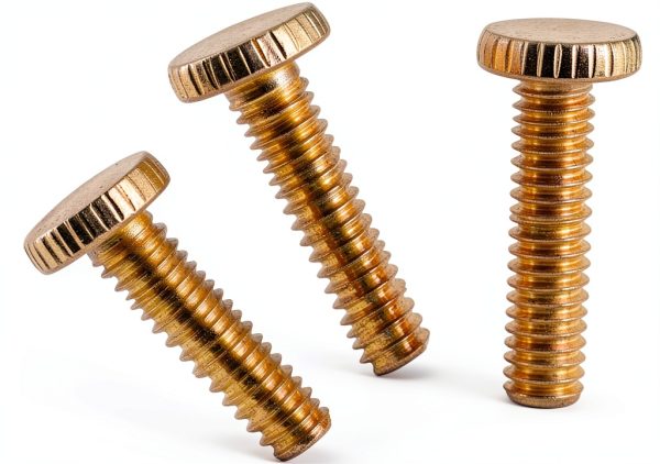 Westinghouse 7063200 Brass Plated Knurled Light Fixture Screws 3 Count-0