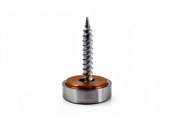 Satin Nickel Screw Covers 4pcs Solid Brass Fasteners by Rierdge-1