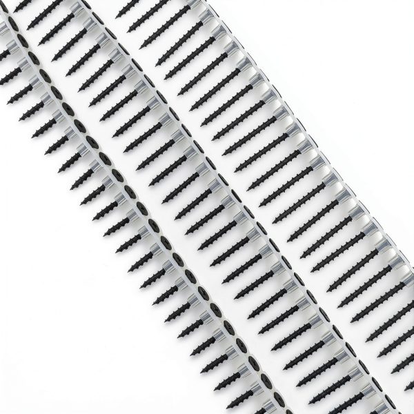 Plastic Chain Belt Drywall Screws 1000pcs #6*2" JHJGJ Collated Durable-5