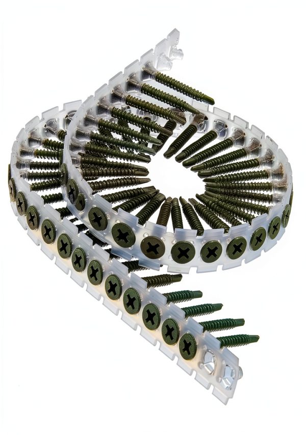 SENCO 06C125WK 6-Gauge 1-1/4 in Collated Drywall to Heavy Steel Screws-1