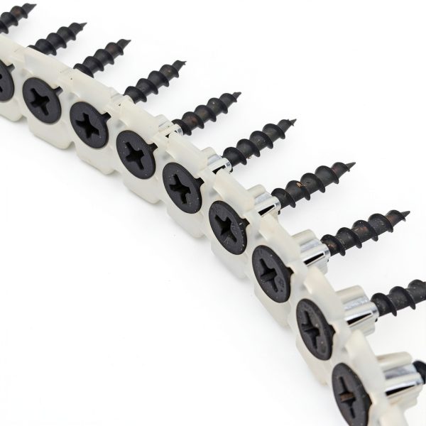 Plastic Chain Belt Drywall Screws 1000pcs #6*2" JHJGJ Collated Durable-2