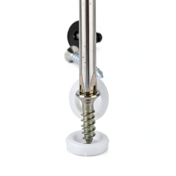 200Pcs Plastic Hinged Screw Cover Caps, Shutter Screw Caps, White Snap Washer Covers Flip Tops for Screw Protection, Covering Screw Heads, 577452_1_Vrc8r9kt3-5