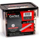 Fastenmaster Collated Cortex Hidden Plug Fasteners Stainless 1/4x5-0