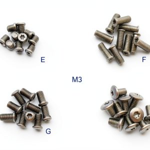 Pocket Blade Handle Screws by DEFLECTAIR M3 Collated Pack of 40-0