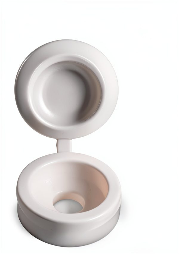 White Screw Caps 50 PCS Plastic Hinged Screw Covers by QfwdfcTrenz-1